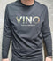 Roberto Vino New רוברטו וינו חולצה שרוול ארוך אפור